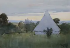 Frank McKelvey, Cultra, Co Down, Watercolour