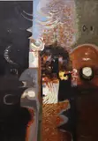 George Campbell, The Wizard's Window, Oil on board