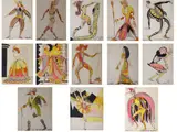Harry Kernoff, Masquerade Costumes (A Set Of Thirteen)