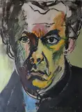 Brian Maguire, Vincent It Can Be This, 1984, Pastel