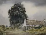 Ballyskeagh by Frank Egginton, COUNTY DOWN Watercolour, sold Oct 2022