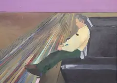 Sarah McConkey, Floorscape, 2000, Oil on canvas