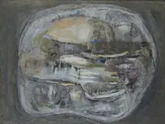 Patrick Collins, Moorland Water, Oil on board