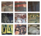 Hughie O'Donoghue, Crossing The Rapido - A Set Of Nine