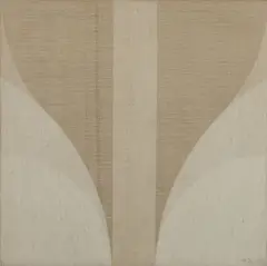 Untitled by Patrick Scott, Screenprint on canvas, sold Jun 2022