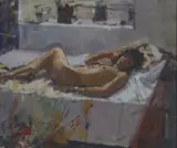 Ken Howard, Nude On Bed