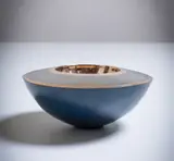 Ciotola Inclinata by Michael Foley, Bronze and stainless steel, sold Jun 2022