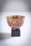 Sonja Landweer, Brown Bowl With Serated Foot