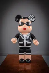 Karl Lagerfeld, Coco Chanel Be@Rbrick, Painted cast vinyl sculpture with the original presentation box