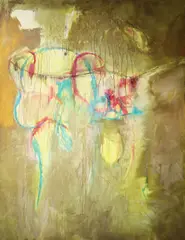 Chimera by Gerald Davis, Oil on canvas, sold May 2022