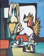Hull, Untitled, Oil on board