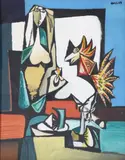 Hull, Untitled, Oil on board
