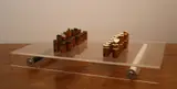 Patrick Gannon, Chess Set, Perspex