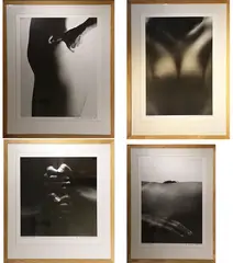 Vincent O'Byrne, Fingers And Thumbs; Skin; White Fingernails; Twin Peaks, Photographic print