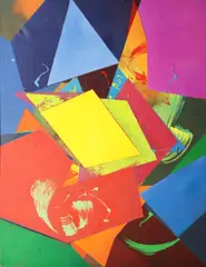 Jeremy Henderson, A Riddle For Montaigne, Oil on canvas