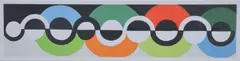 Robert Delaunay, Endless Rythm, 1934, Screen print