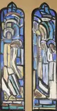 Study For The Entombment Stained Glass Windows by Evie Hone, (2) Gouache, sold Mar 2022