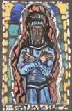 St. Joan - Study For Stained Glass Window by Evie Hone, Gouache, sold Mar 2022