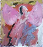 Basil Blackshaw, Angel I, Acrylic on canvas