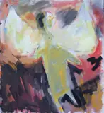 Basil Blackshaw, Angel Ii, Acrylic on canvas