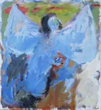 Basil Blackshaw, Angel Iii, Acrylic on canvas