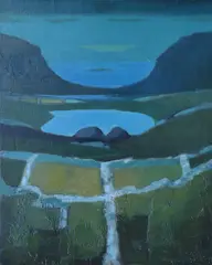 Late Evening by Arthur Armstrong, Oil on board, sold Mar 2022