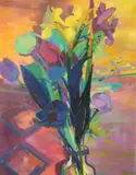 Anne Tallentire, Still Life, Oil on canvas