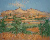Strolling The Paths, Nerja by Desmond Carrick, Oil on board, sold Mar 2022
