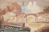 Le Cite by Markey Robinson, Gouache, sold Mar 2022