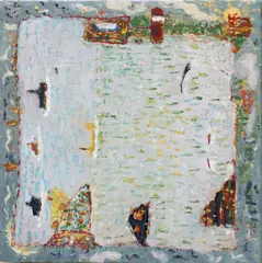 Patrick McDonnell, Harbour, Oil on canvas