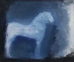 Grey At Dawn by Stephen Lawlor, Oil on canvas board, sold Dec 2021