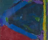 Anthony Frost, Bleached Blues And Things (Turqoise On Turqoise), Acrylic on wood