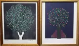 Patrick Scott, A Pair Of Christmas Cards