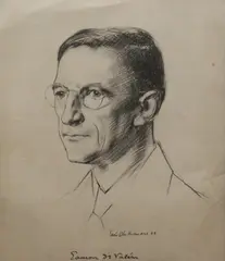 Seán O'Sullivan, Eamon De Valera, Lithograph