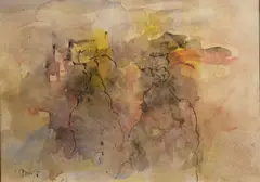 Gerald Davis, Somewhere Before, Watercolour