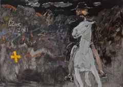 Basil Blackshaw, Night Rider, (2001) Acrylic on canvas