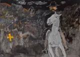Basil Blackshaw, Night Rider, (2001) Acrylic on canvas