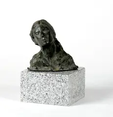 Jerome Connor, Head Of A Girl, Bronze