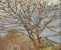 Paul Henry, Winter Trees, (c.1922-23) Oil on board