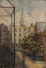 Mainie Jellett, Norfolk Square, London, Oil on canvas