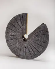 Emmet Kane, Taisce, Oak burl ebonised with 23c gold leaf and graphite