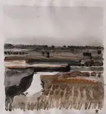 Colin Middleton, The Burren, Watercolour