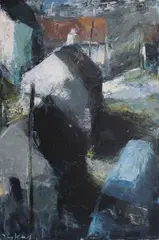 Donald Teskey, Cork Landscape, Oil on canvas