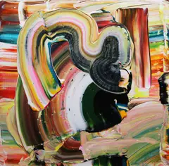 Haven'T We Met by Paul Doran, Acrylic on canvas, sold Oct 2021