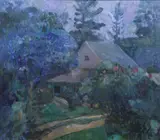 Alexey Krasnovsky, Maine, Oil on linen