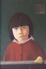 Reginald Gray, Terence Gray, The Artists Son, Tempera on wood