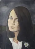 Reginald Gray, Portrait Of Sieglinde Szabo, 1987 Tempera on canvas