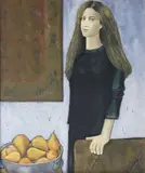 Reginald Gray, Girl In Chelsea Interior