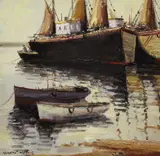 Norman J. McCaig, Fishing Boats, Howth Harbour