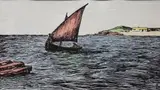 The Pookawn by Jack Butler Yeats, Handcoloured Cuala Press Print, sold Sep 2021